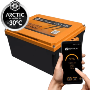 LIONTRON LiFePO4 12,8V 150Ah Arctic Wohnmobil-Untersitz-Batterie LX Smart BMS mit Bluetooth